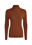 Esme Rib Roll Neck Top