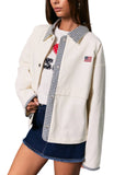 Americana Gingham Trim Jacket