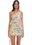 Abby One Shoulder Mini Dress