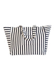 Jumbo Terry Cloth Striped Beach Bag
