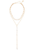 Coastal Pearl Lariat