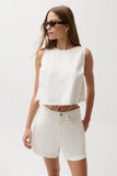 Rue Crop Swing Top