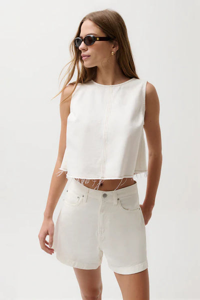 Rue Crop Swing Top
