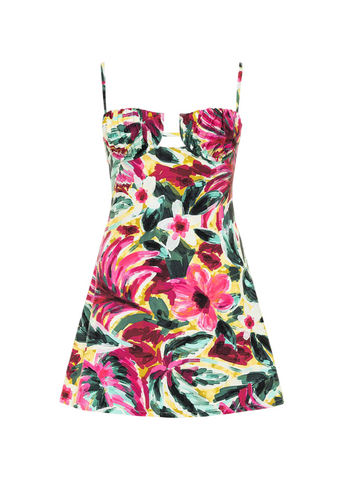 Petal Short Slip Dress