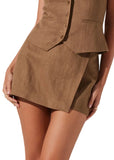 Kaiko Skirt - Dark Khaki