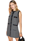 Striped Preppy Mini Dress