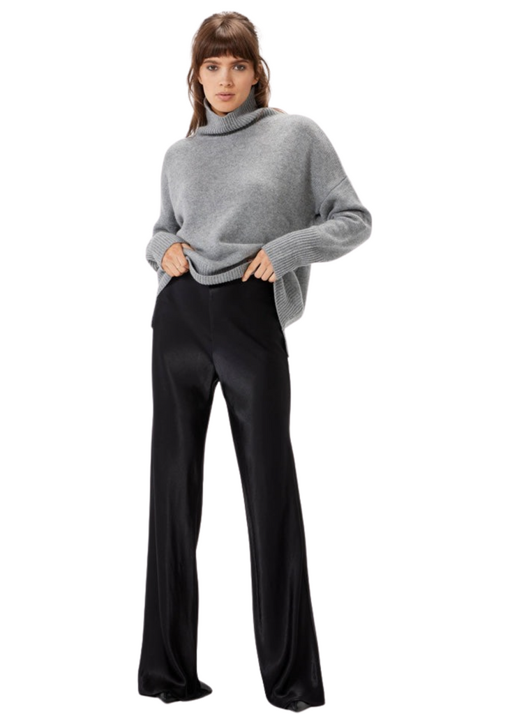 Satin bell bottoms sale