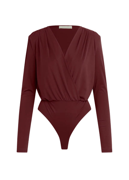 The Slinky Date Blouse - Vino