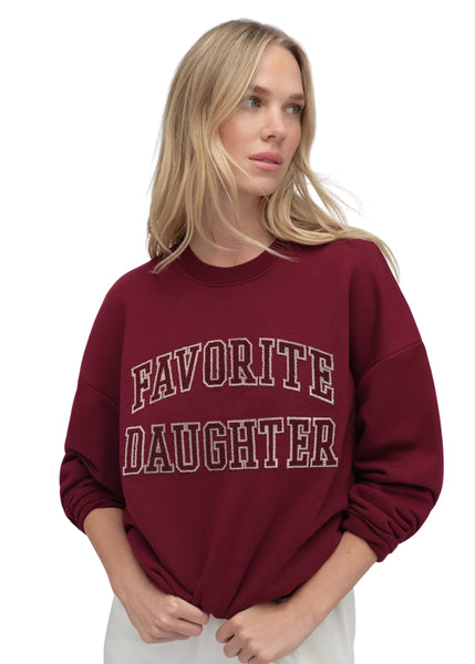 The Collegiate Embroidery Sweatshirt
