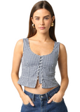 Jen Checkered Top