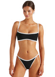 Tyler Bikini - Black/White