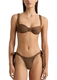 Sol Bikini Top - Cocoa