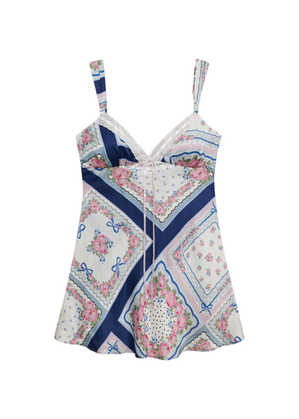 Summer Scarf Mini Dress