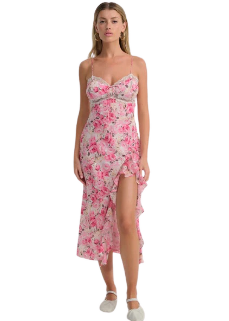 For Love & Lemons Angelina Midi Dress For Love & Lemons Angelina Midi Dress