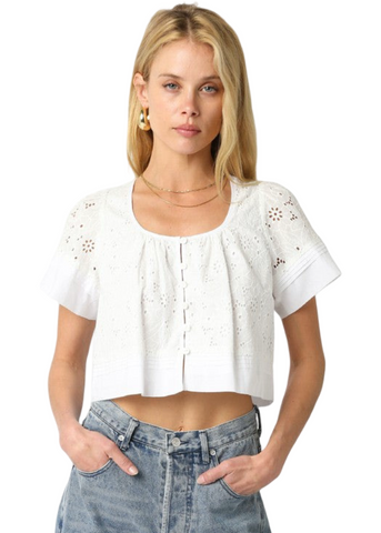 Elika Cropped Shirt