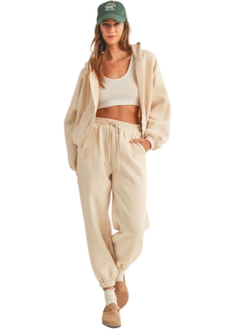 Rae Jogger Set - Ecru