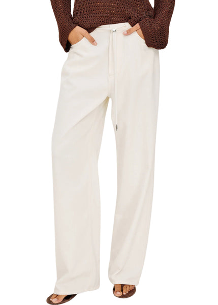 Normandie Relaxed Pant - Ivory