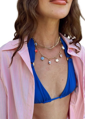 Ceramic Charm Necklace