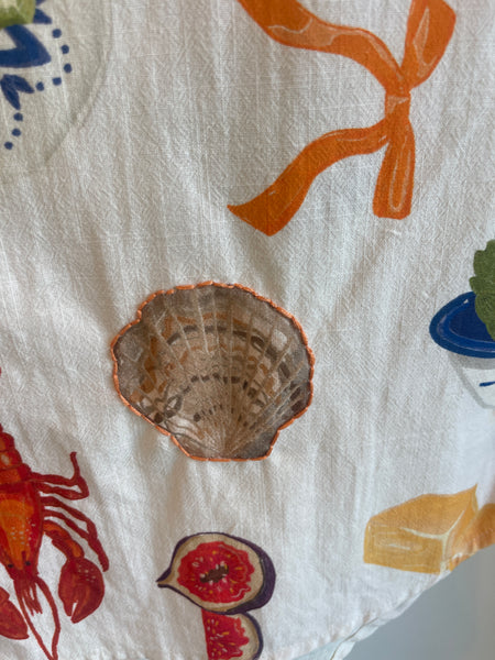 Bon Appetit Embroidered Shirt