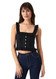 Birkin Lace Camisole - Black
