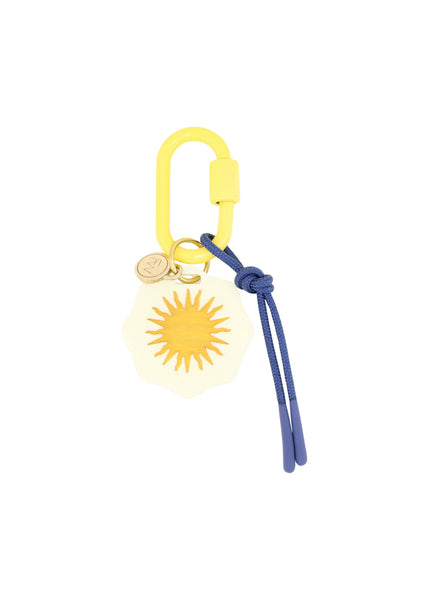 Golden Sun Bag Charm