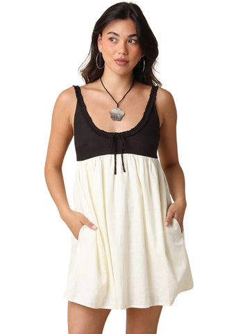 Kamari Contrast Mini Dress