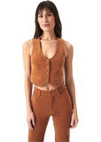 Dallas Vest - Tan Cord