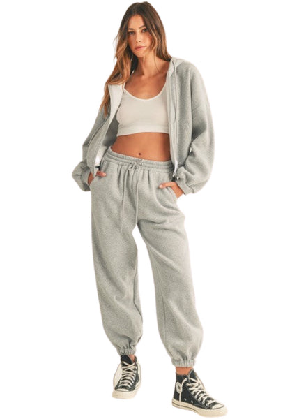 Rae Jogger Set - Grey