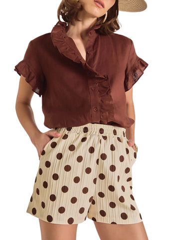 Roma Polka Dot Shorts