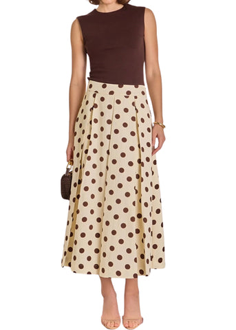 Tuscan Polka Dot Skirt