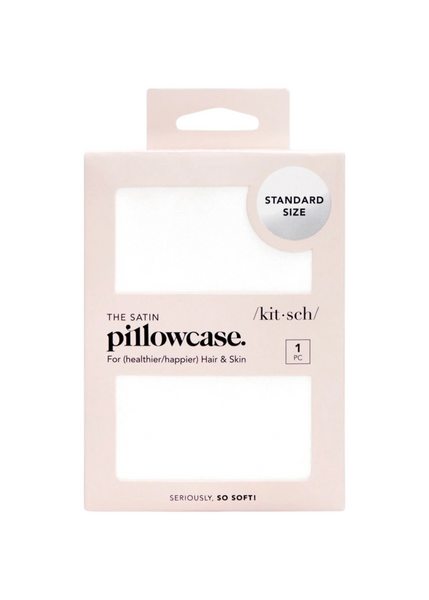 Satin Pillowcase Standard - Ivory