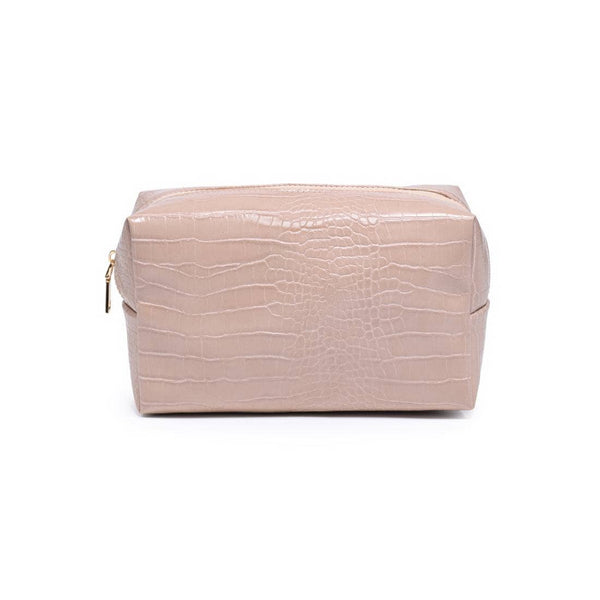 Embroidered Fall Cosmetic Bag
