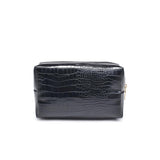 Embroidered Fall Cosmetic Bag