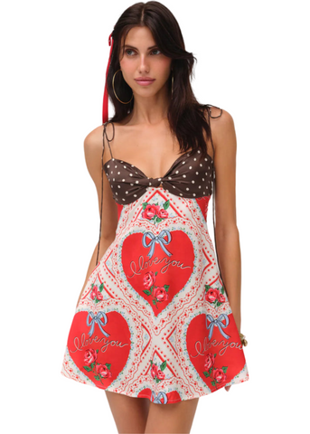 Adira Mini Dress - Red