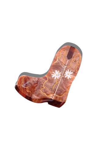 Daisy Cowboy Boot Claw Clip
