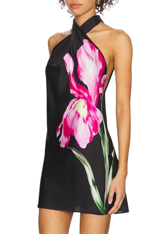 Jasmine Tie Mini Dress