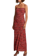 knee length dresses for ladies Zelie Midi Dress Rose