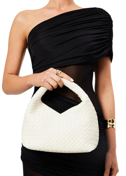 Solene Woven Handle Bag