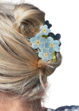 Forget-Me-Not Claw Hair Clip