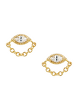 Simone Chain Studs