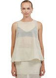 Camille Sheer Sleeveless Top