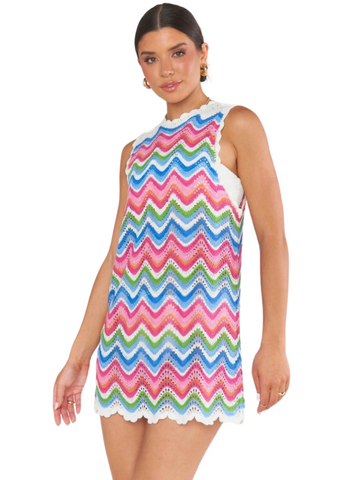 Sweeney Dress - Wavy Stripe