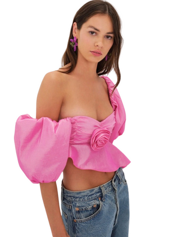 Judith Crop Blouse