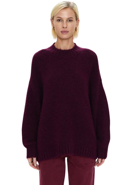 Carlen Sweater - Aubergine