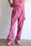 Cord Pleated Trouser