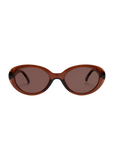 Monroe Sunglasses in Taupe/Brown