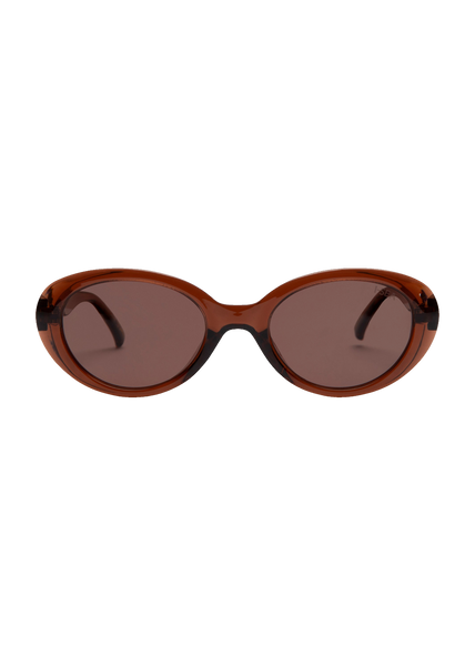 Monroe Sunglasses in Taupe/Brown