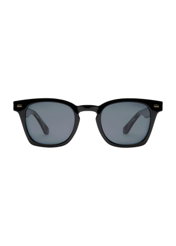 Palmer Sunglasses in Black/Smoke