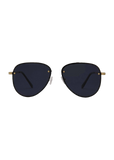 River Sunglasses in Gold/Smoke