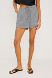 Jenner Shorts - Black Gingham